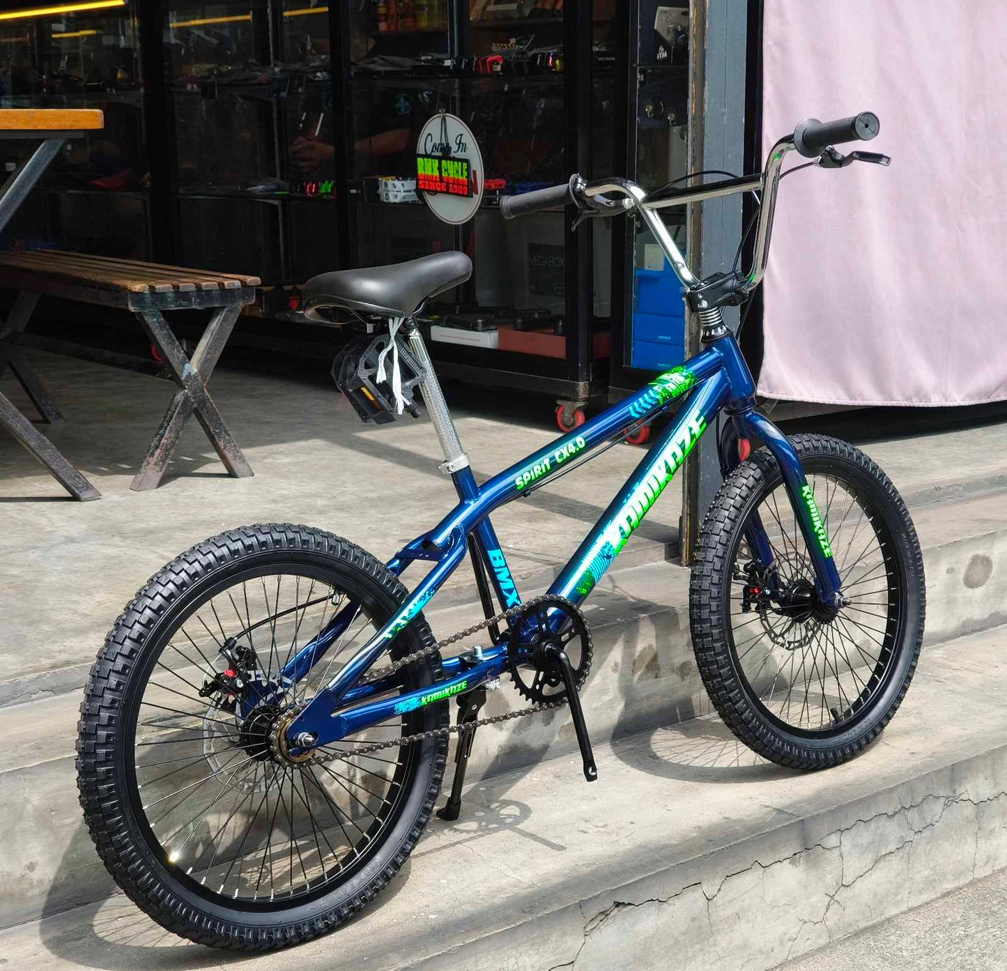 Z- Bike 20 BMX Kamikaze Metallic Blue