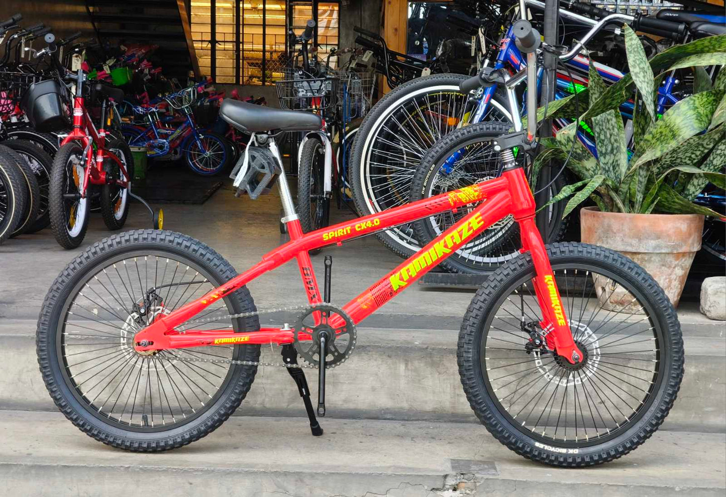 Z- Bike 20 BMX Kamikaze Red