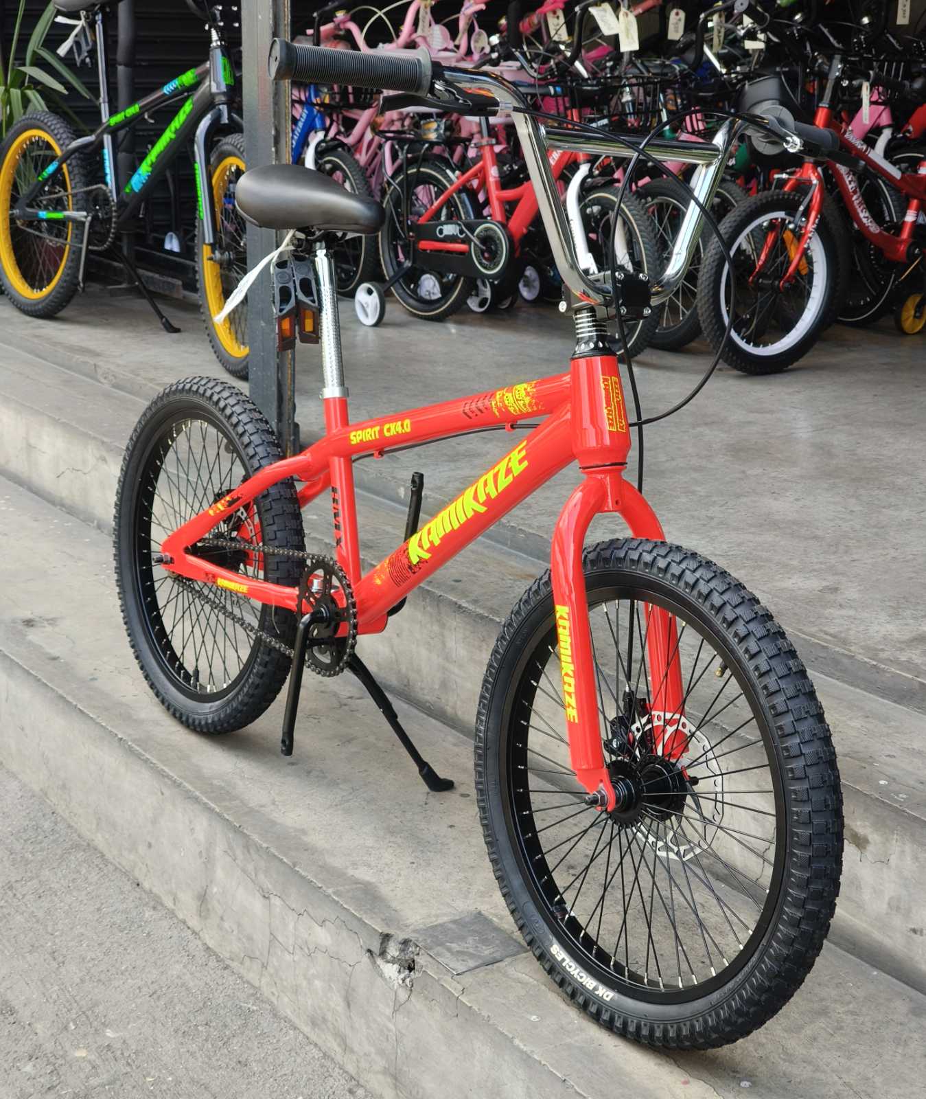 Z- Bike 20 BMX Kamikaze Red