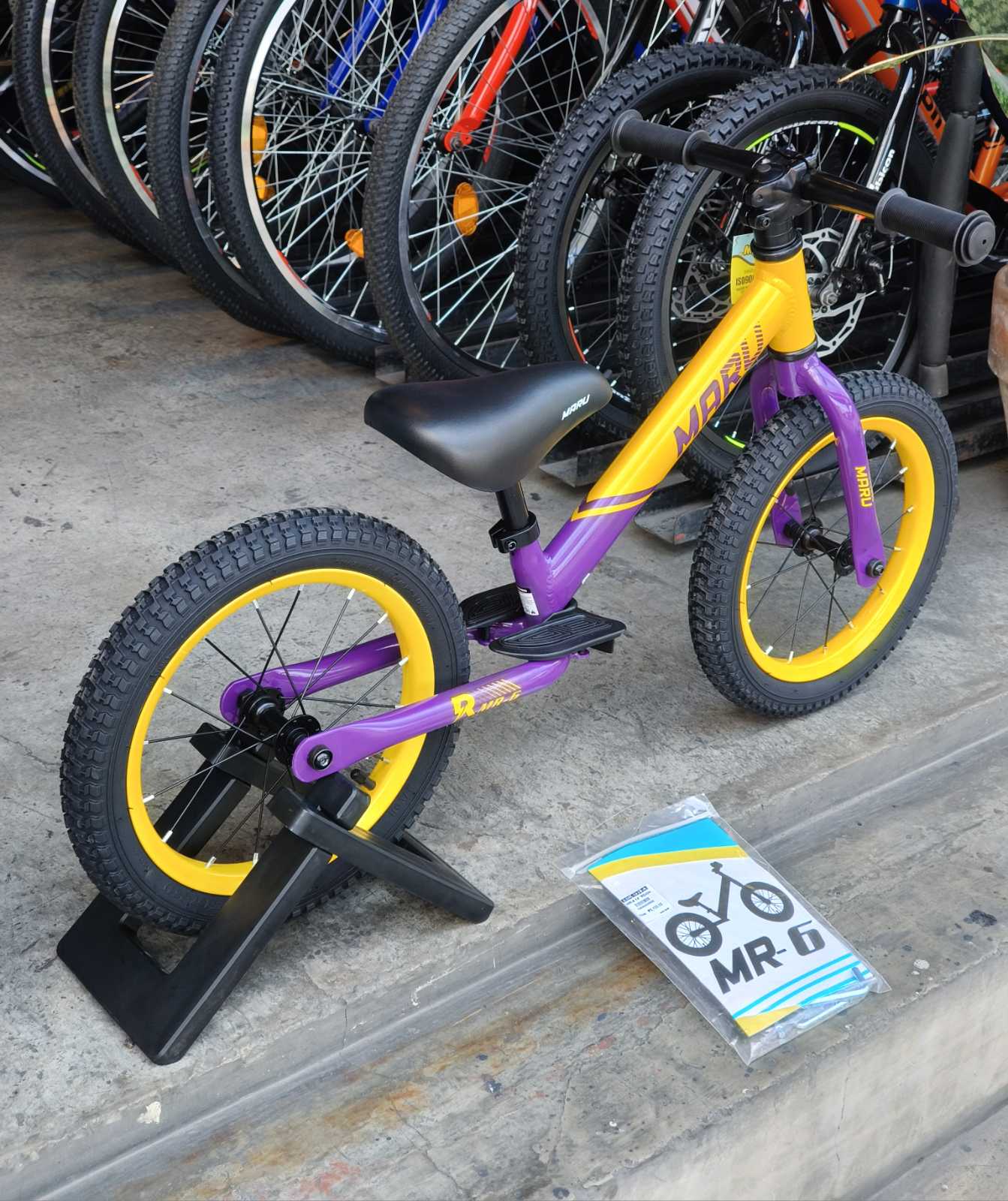 Bike 14 Maru Push Bike MR6 Violet