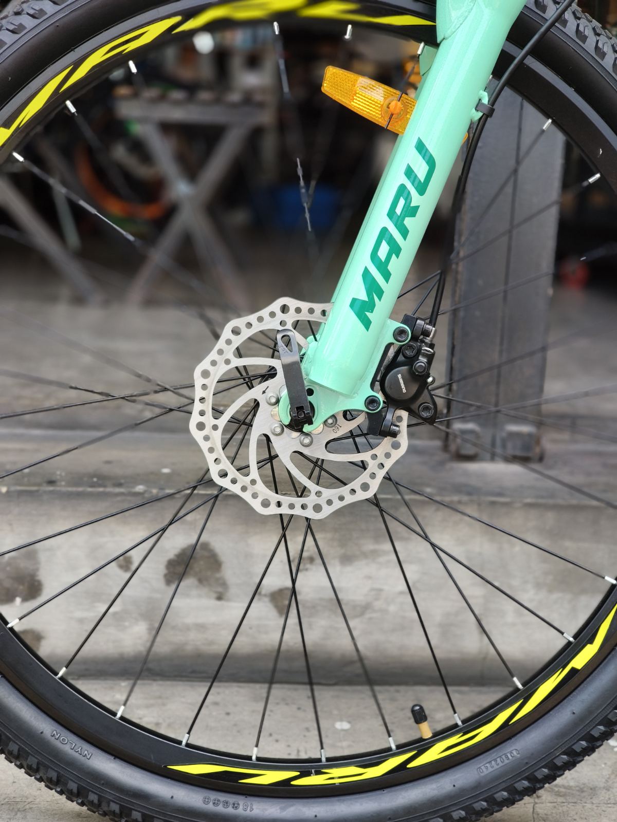 Mt Bike 27.5 – Maru Hanabi (Mint/Gold Combi)