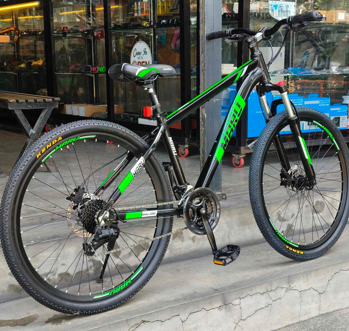 Mt Bike 27.5 Maru Shiba Black Green