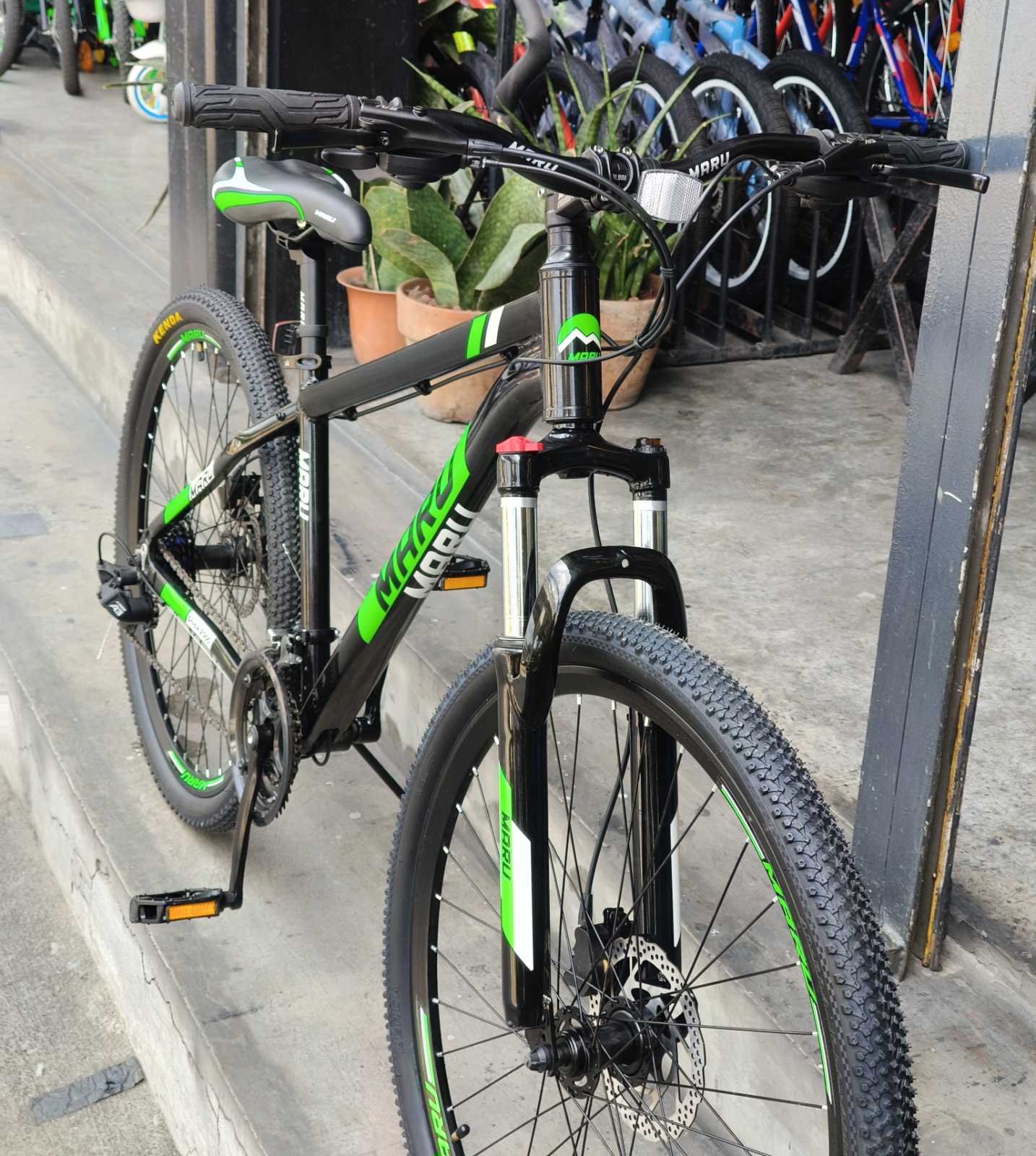 Mt Bike 27.5 Maru Shiba Black Green