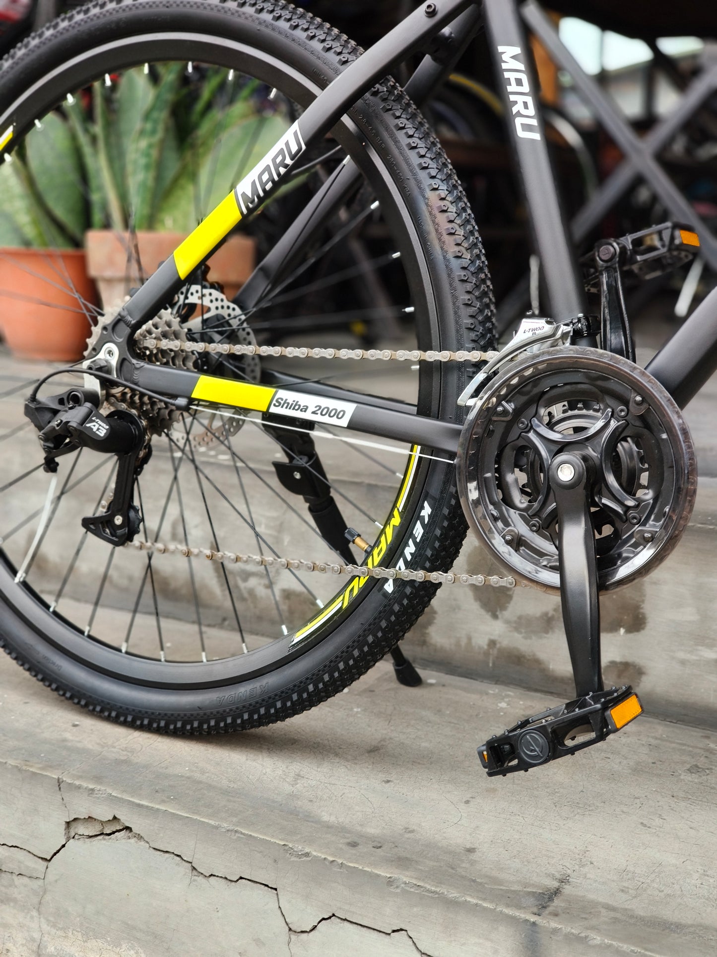 Mt Bike 27.5 Maru Shiba Black Yellow