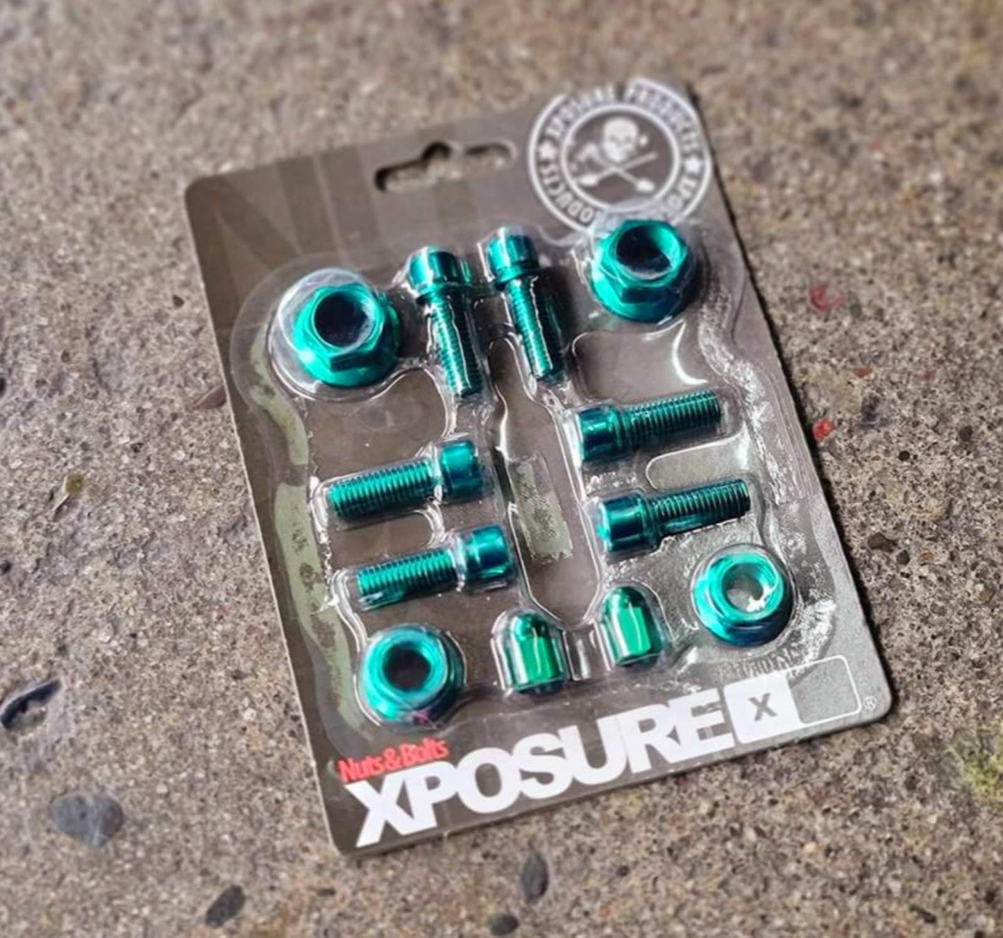 Nut & Bolt Set - Xposure (available in various colors)