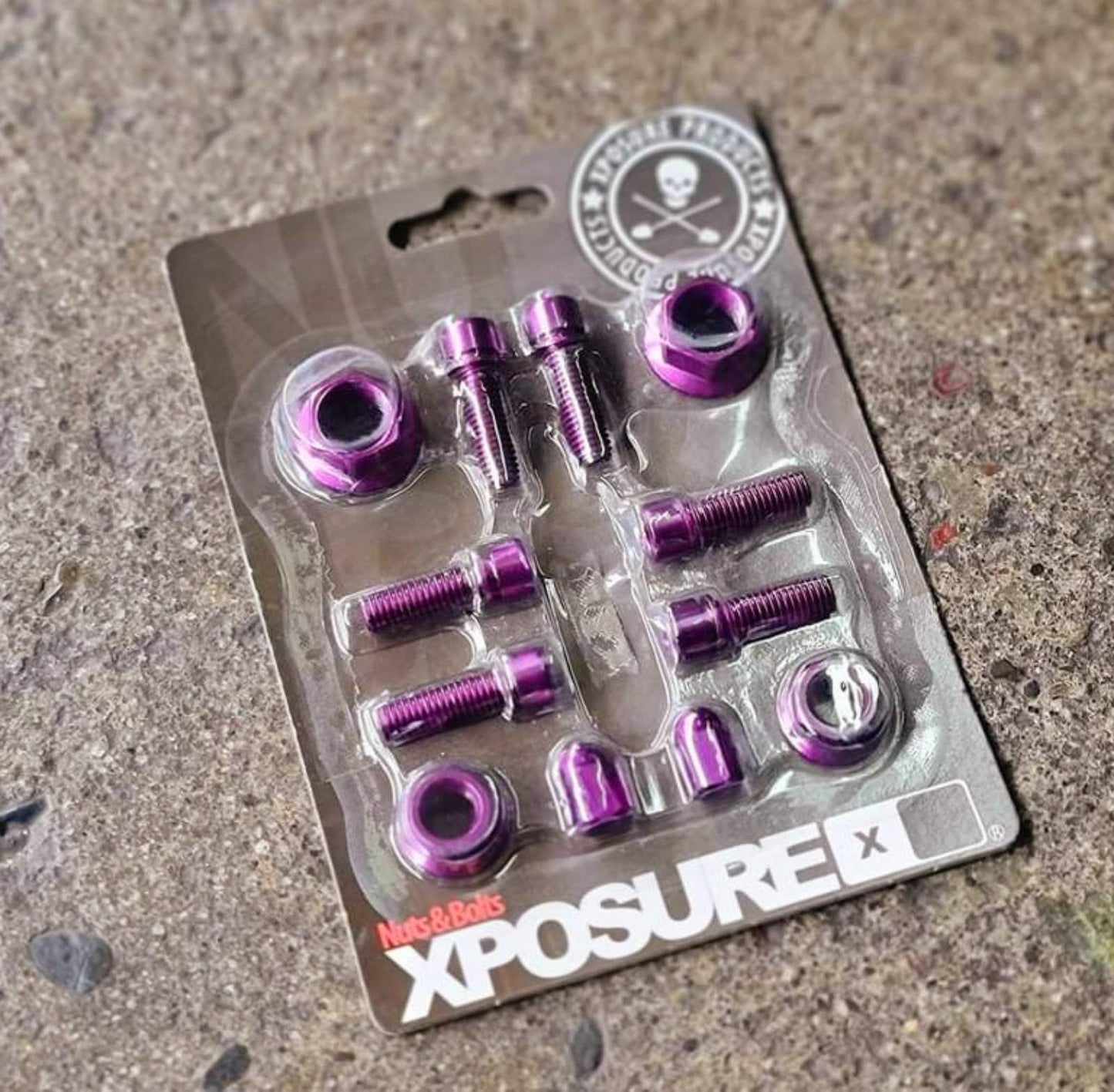 Nut & Bolt Set - Xposure (available in various colors)