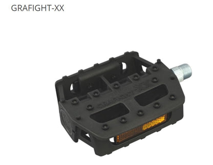 MKS, Grafight- XX Alloy Black Pedals