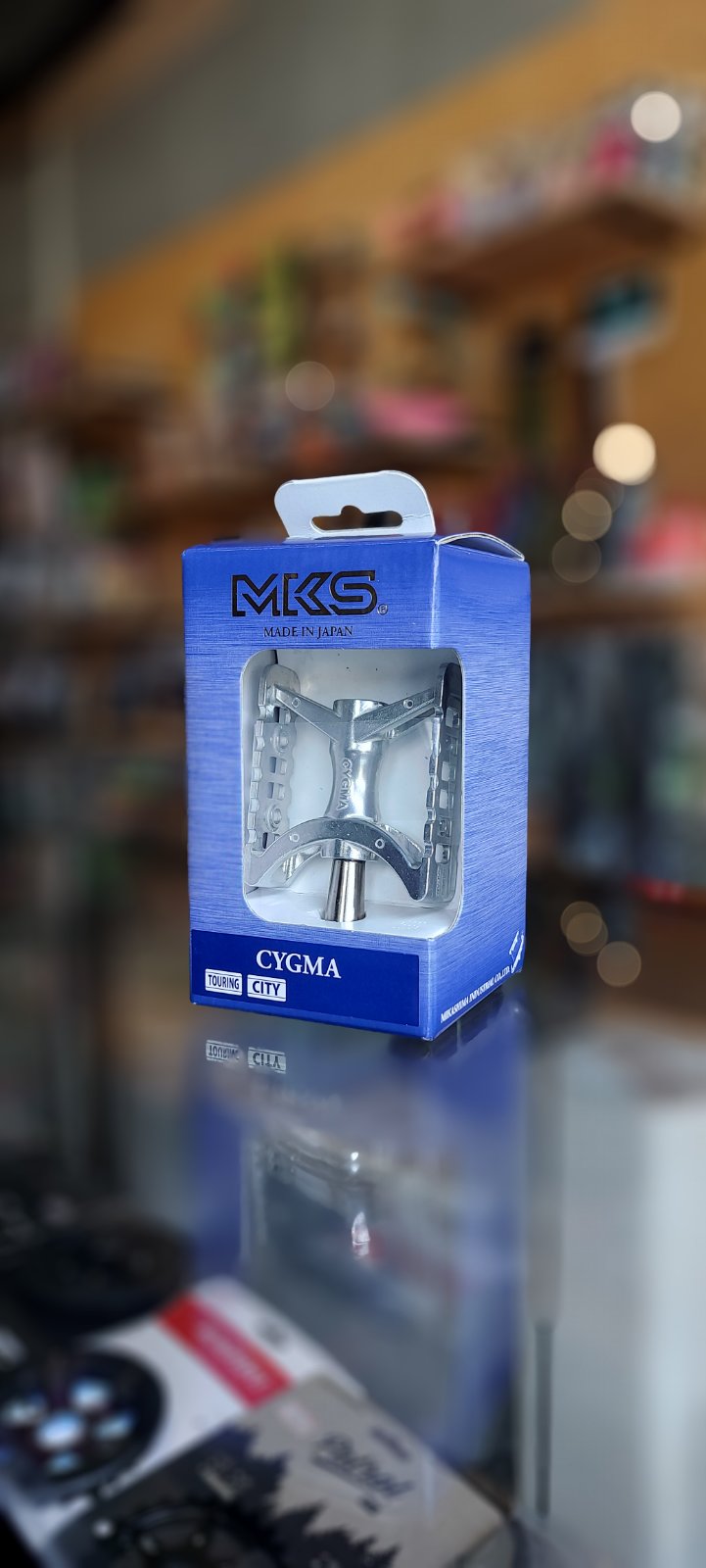 MKS, Cygma Alloy Pedals - Silver