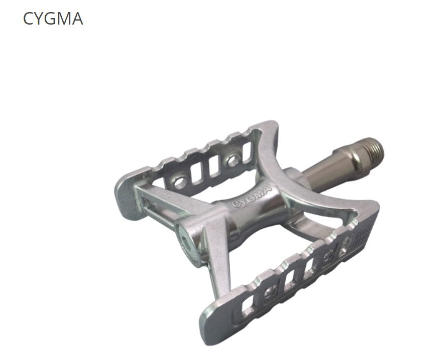 MKS, Cygma Alloy Pedals - Silver