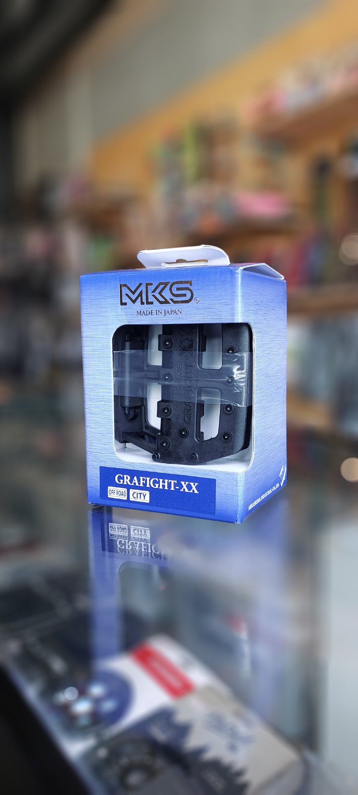 MKS, Grafight- XX Alloy Black Pedals