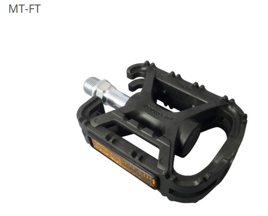 MKS, MT-FT Alloy Pedals - Black