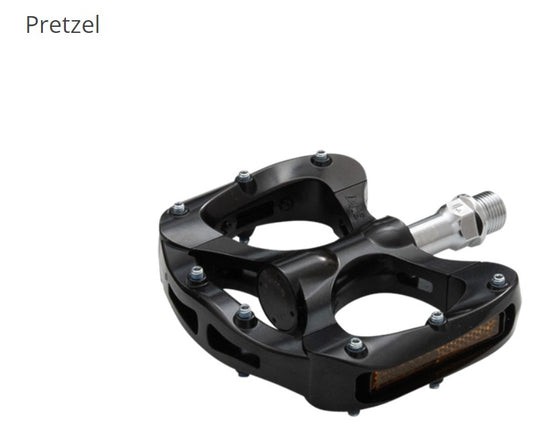 MKS, Pretzel Alloy Pedals - Black