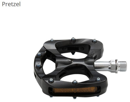 MKS, Pretzel Alloy Pedals - Black