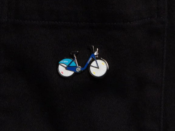 Godandfamous, Enamel Pin - CitiBike