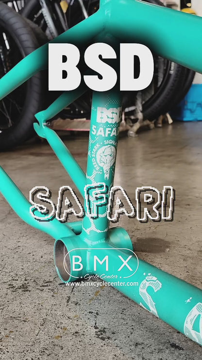 BSD Safari V3 BMX Frame, 20.6" top tube