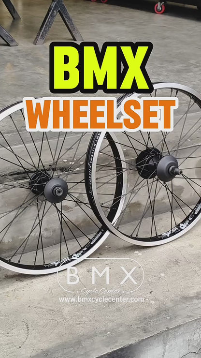 Rim Set, Alex Supra Dome Rims powered by Enemy Axis Front & Sonic Rear Hubs (sold as set)