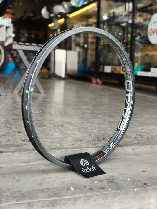 Eclat, E440 BMX Rims - Carbon Gunmetal color (sold by pair)