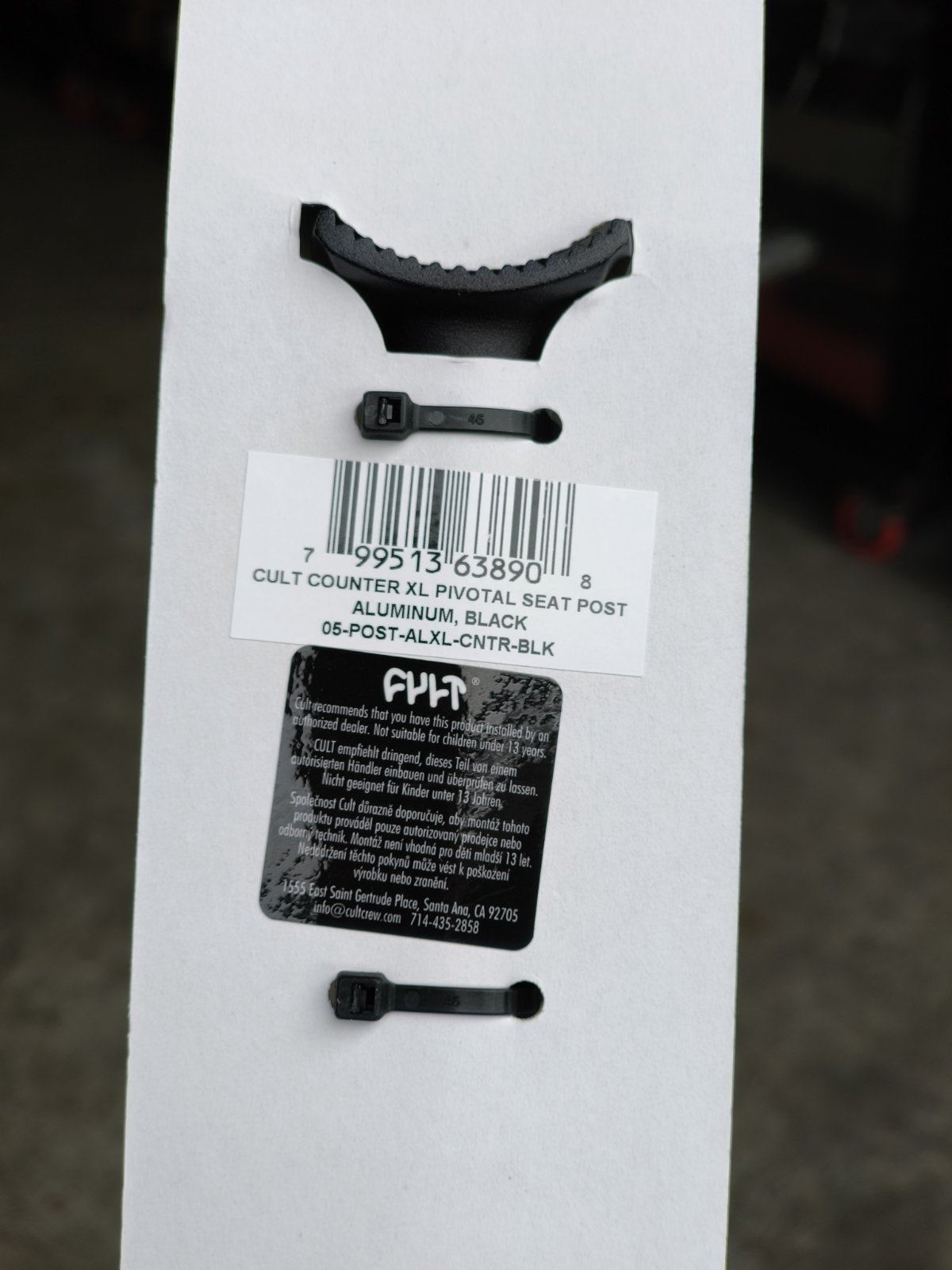 Cult - Counter XL Pivotal Seat Post