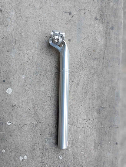 Veloci, Torch Seat Post, Polished silver - 15mm offset