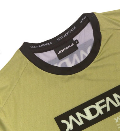 Godandfamous, Team LS Technical Shirt - Spicy Mustard