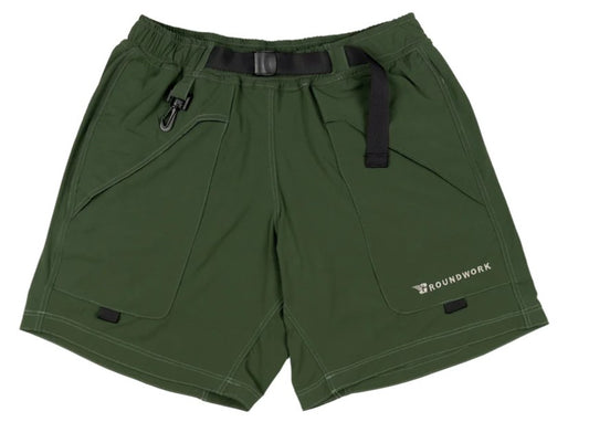 Groundwork All Rounder Nylon Shorts - Pine Green