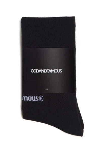 Godandfamous, Creep Socks - Black