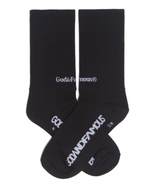 Godandfamous, Creep Socks - Black