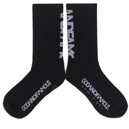 Godandfamous, Socks Team - Black