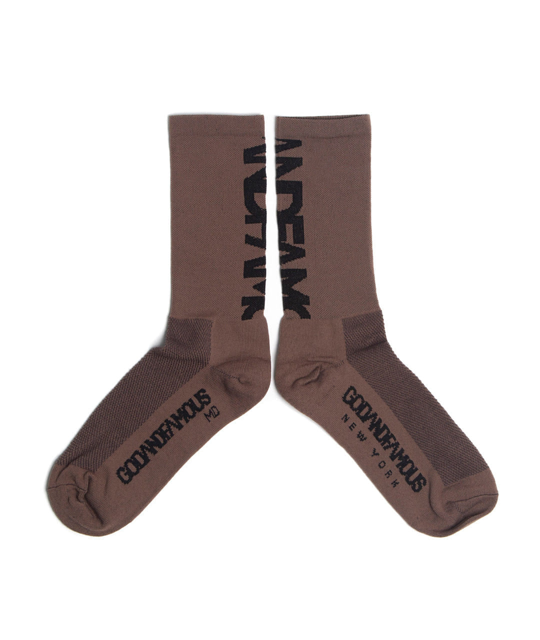 Godandfamous, Socks Team - Brown