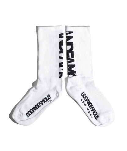 Godandfamous, Socks Team - White