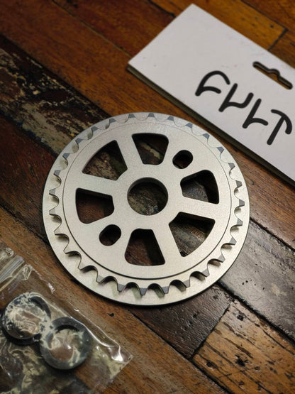 CULT DAK GUARD SPROCKET 25T or 28T – POLISHED SILVER