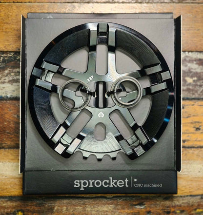 ÉCLAT ABYSS GUARD SPROCKET 28T – BLACK