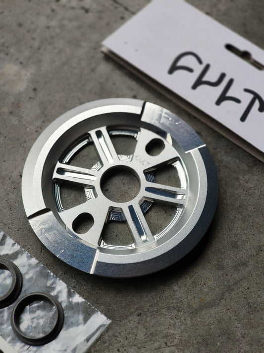 Cult Dak Guard Sprocket 25T – Polished Silver