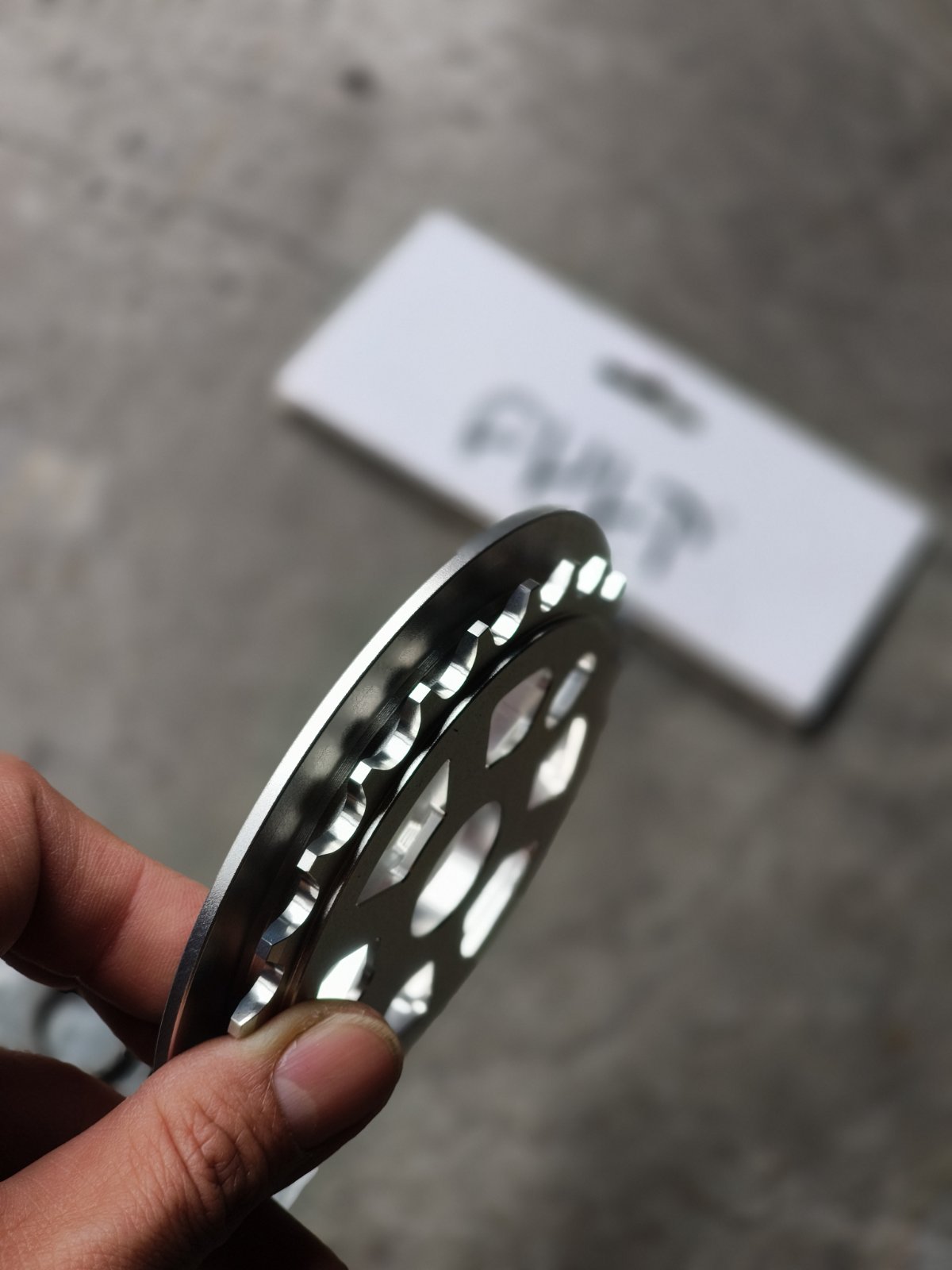 Cult Dak Guard Sprocket 25T – Polished Silver