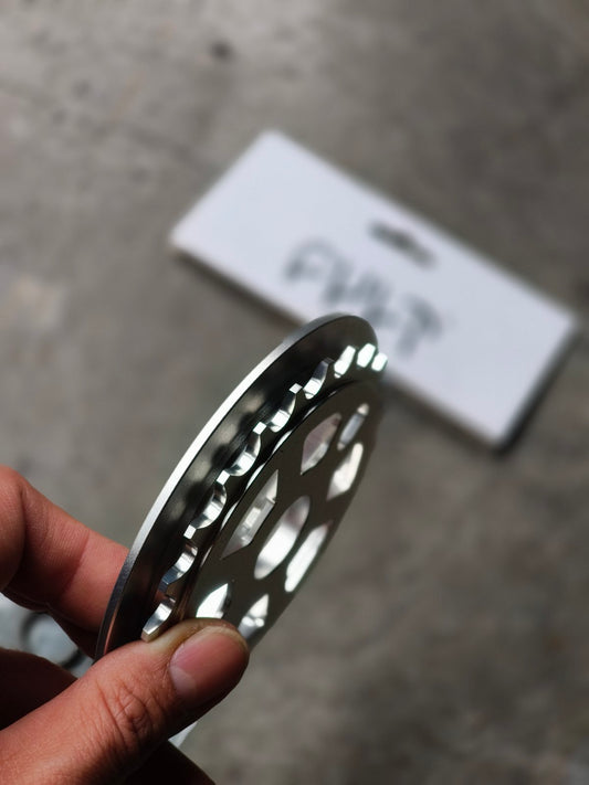 Cult Dak Guard Sprocket 25T – Polished Silver