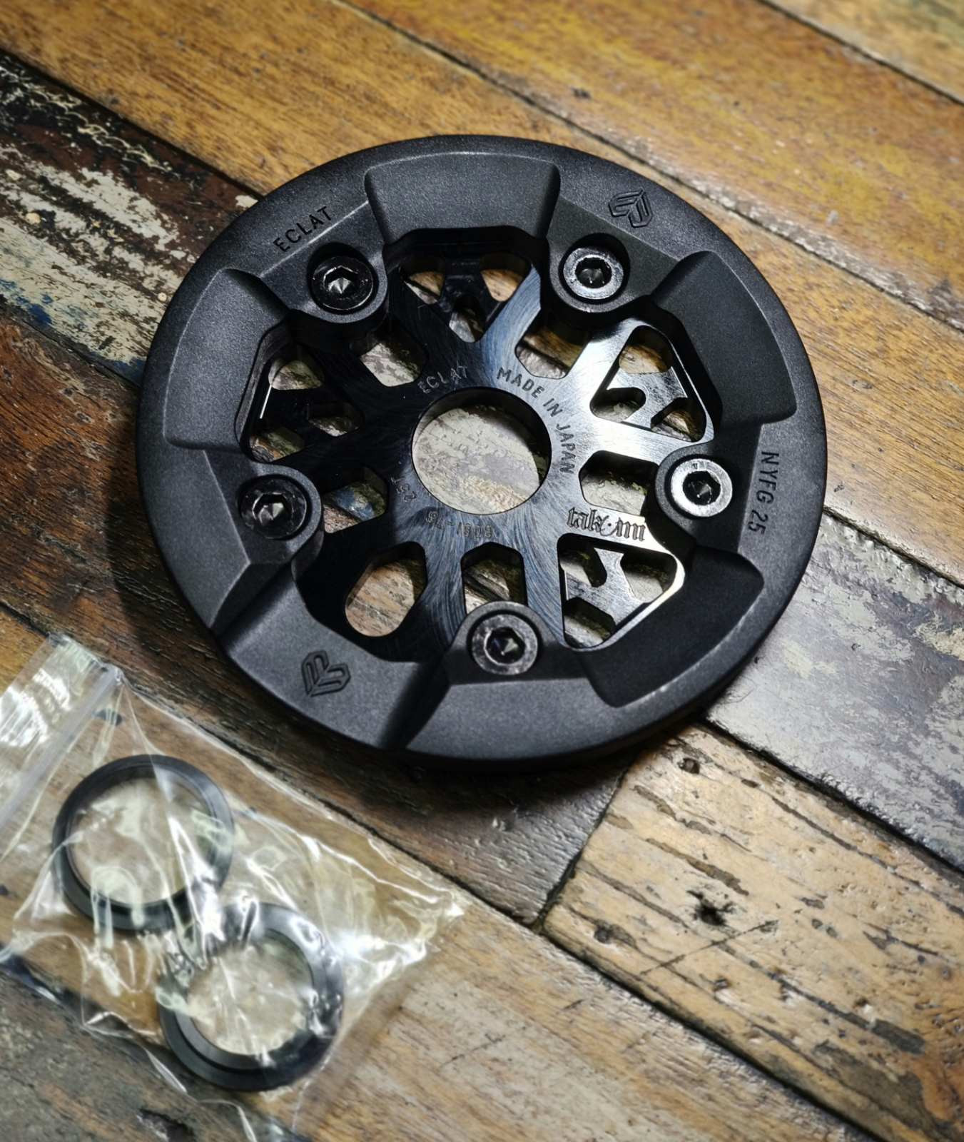 ÉCLAT TAKUMI GUARD SPROCKET 25T – BLACK 🇯🇵