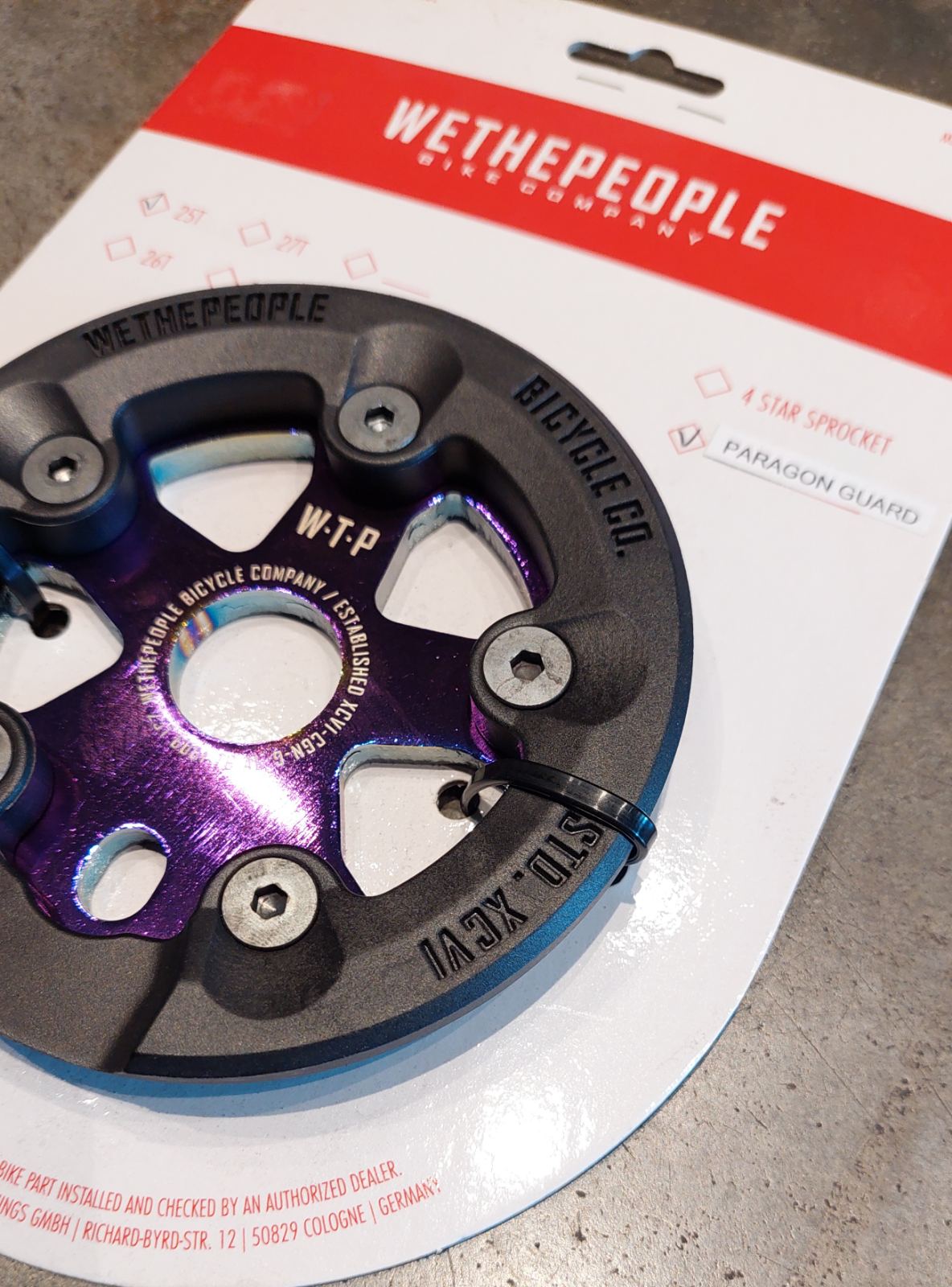 Wethepeople, Paragon Guard Combo Sprocket - 25T