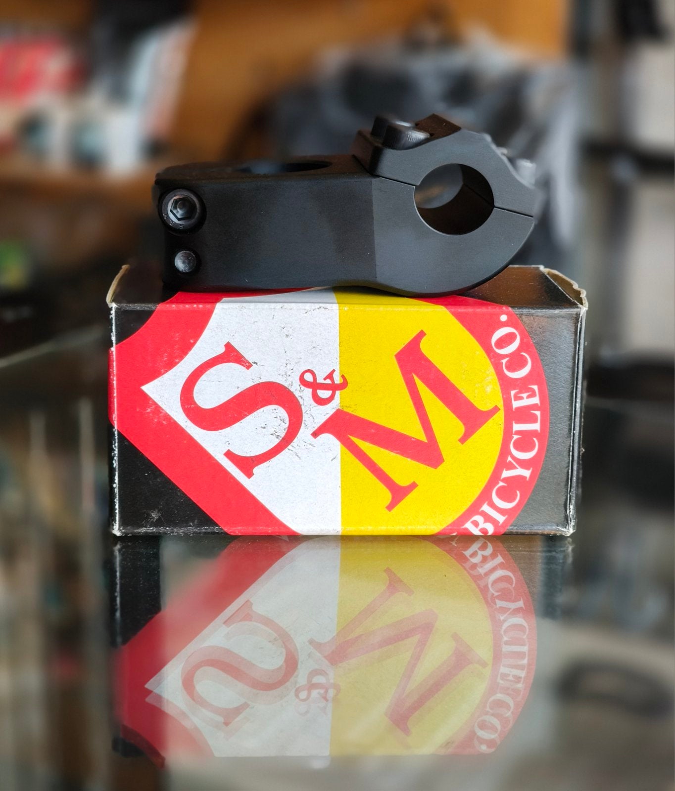 S & M Challenger Stem Topload, Black