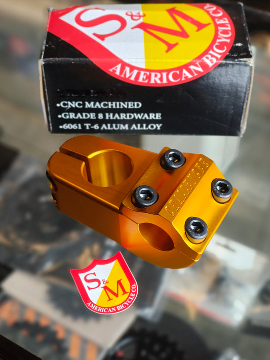 S & M, Challenger Stem (Topload) – Gold