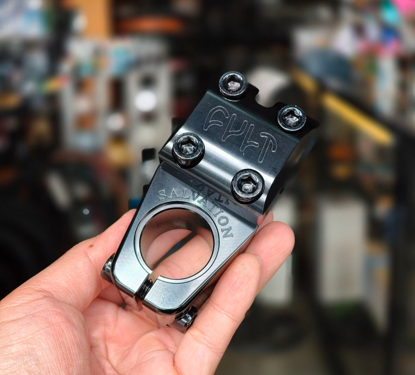CULT SALVATION V4 STEM – BLACK