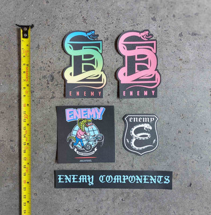 Enemy Components Sticker pack - Matte (pack of 5pcs)