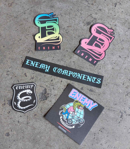 Enemy Components Sticker pack - Matte (pack of 5pcs)