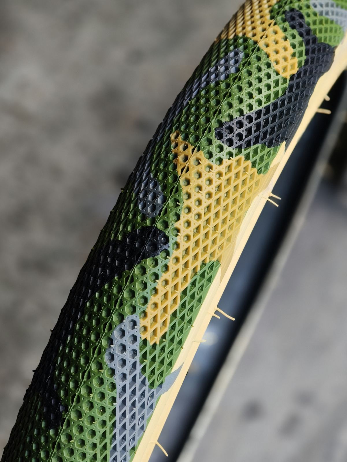 Cult x Vans BMX Tire 20 x 2.40" Camo Army Green sold by pair