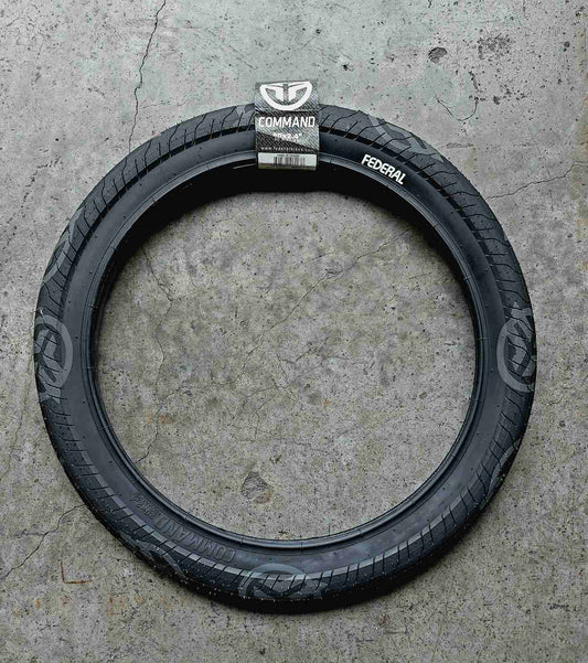 Federal Command LP BMX Tire 20 x 2.40", Black w/ Gray Logo