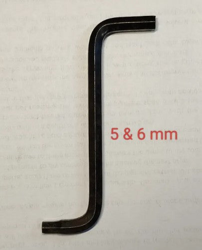Allen Ket 2-in-1 Hex Key (5mm & 6mm)