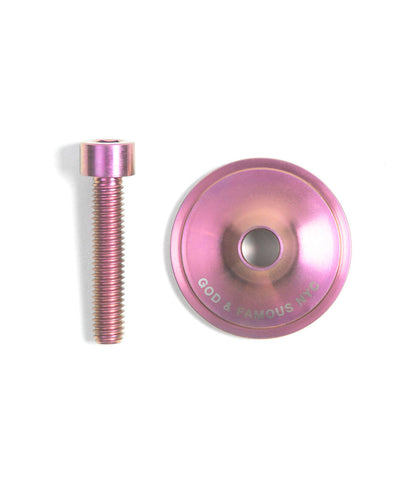 Top Cap - Godandfamous, Team Titanium - Pink