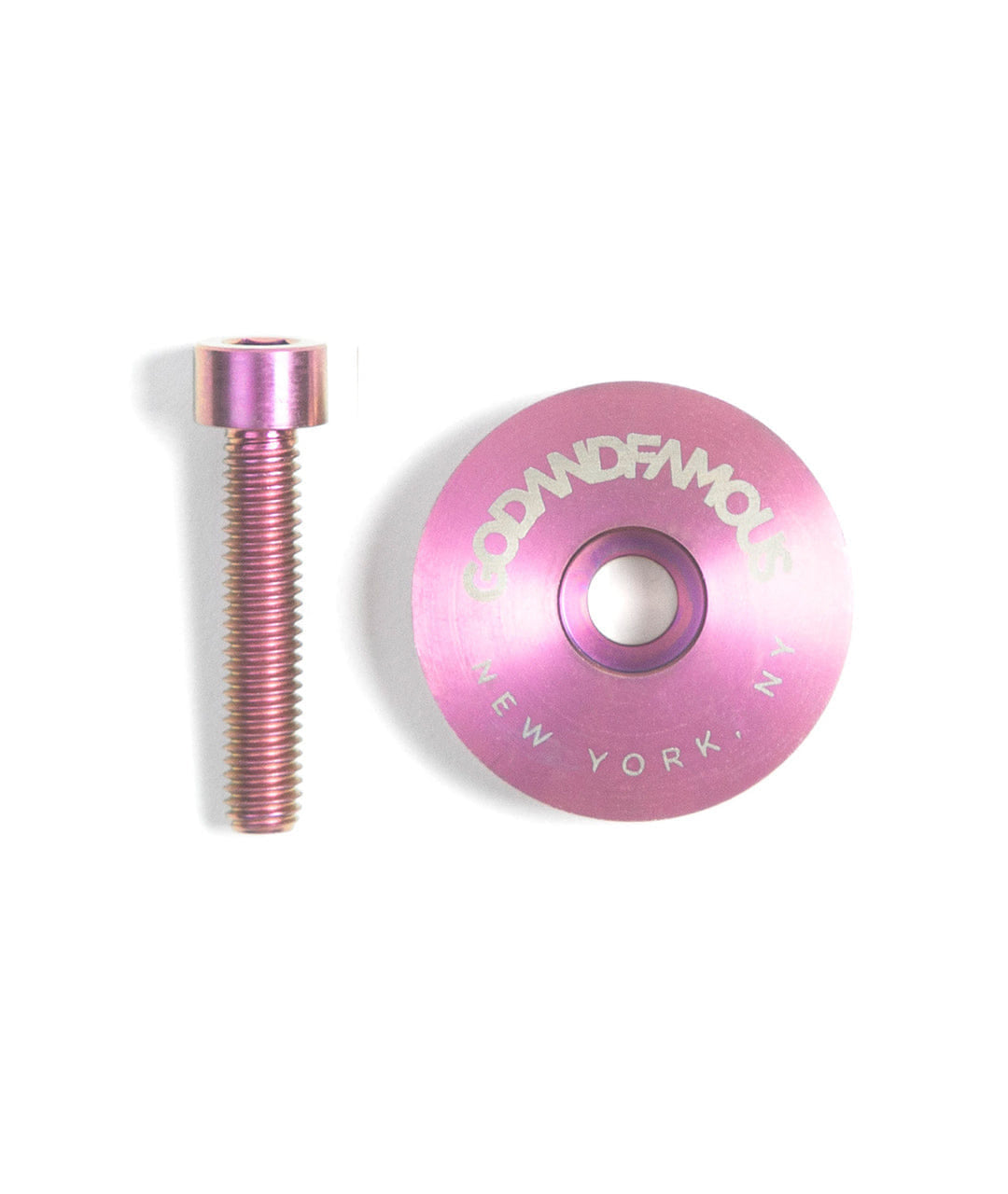 Top Cap - Godandfamous, Team Titanium - Pink