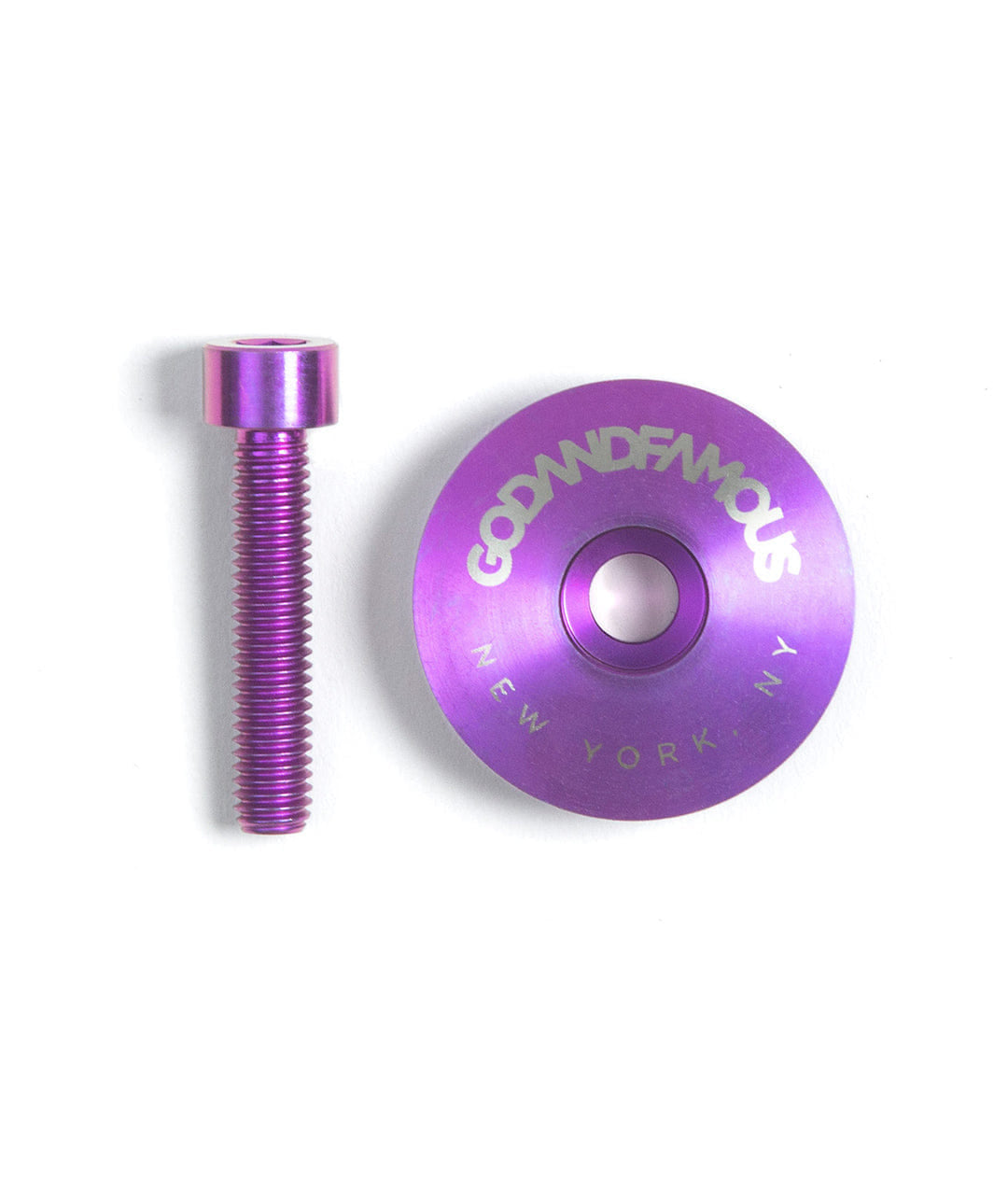 Top Cap - Godandfamous, Team Titanium  - Purple