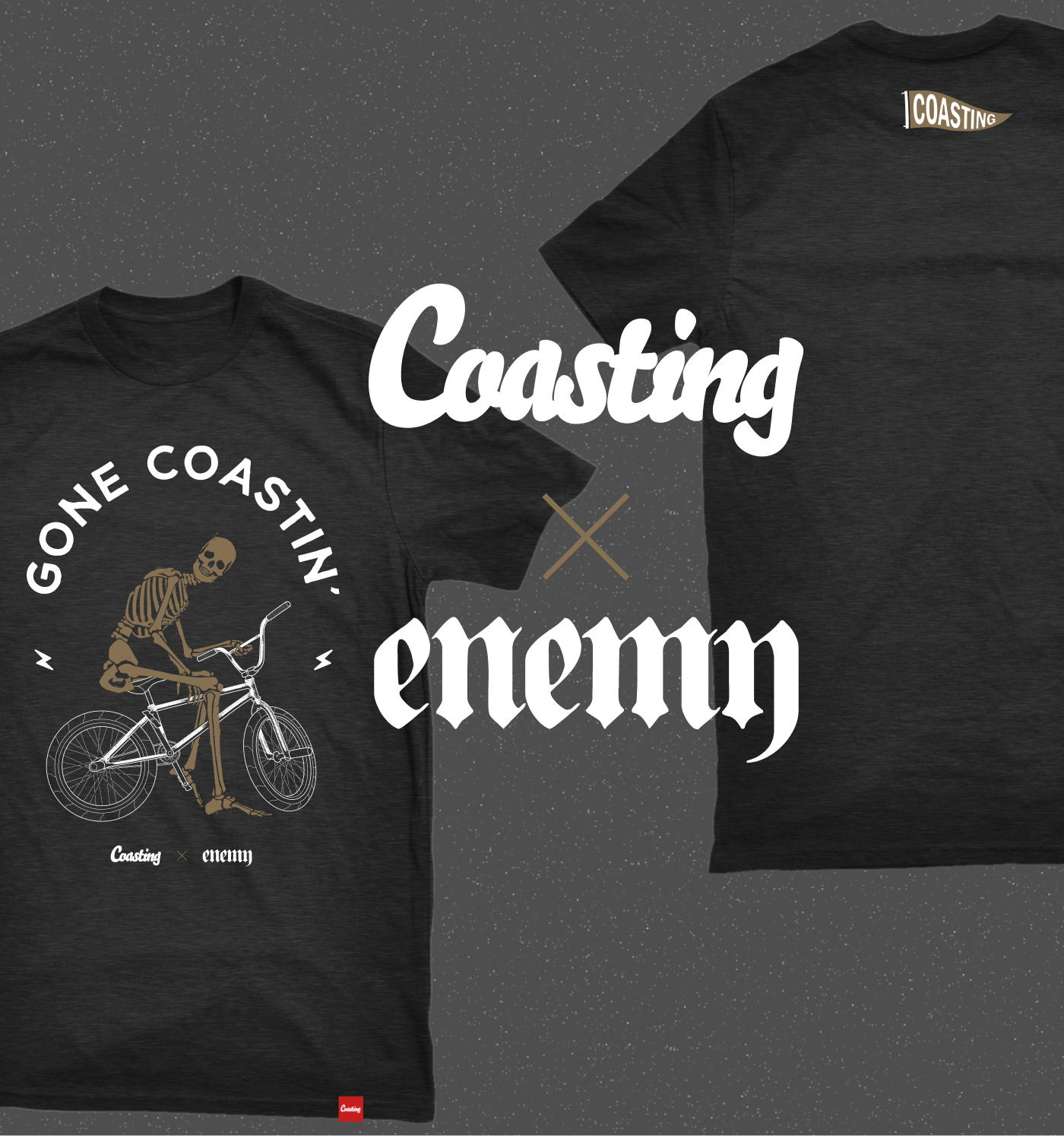 Coasting x Enemy Components Tshirt