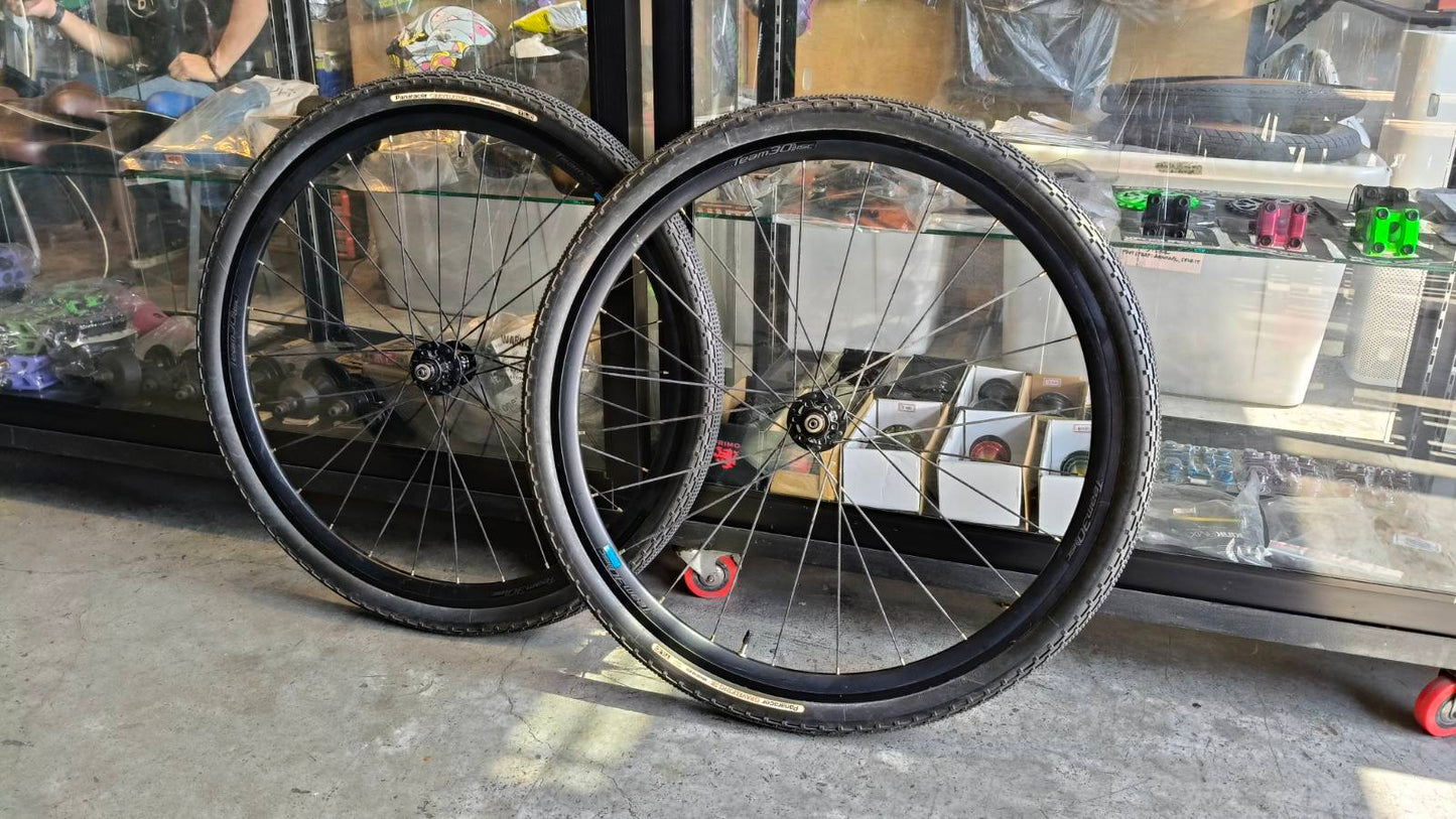 Preowned -  VISION TEAM30 DISC WHEELSET — ALL IN (PAIR + TIRES) (Front & Rear)